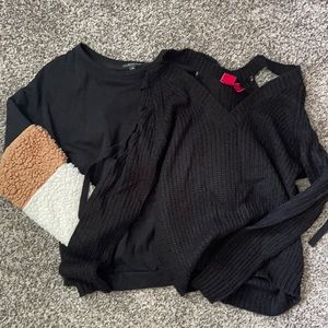 Two sweaters!